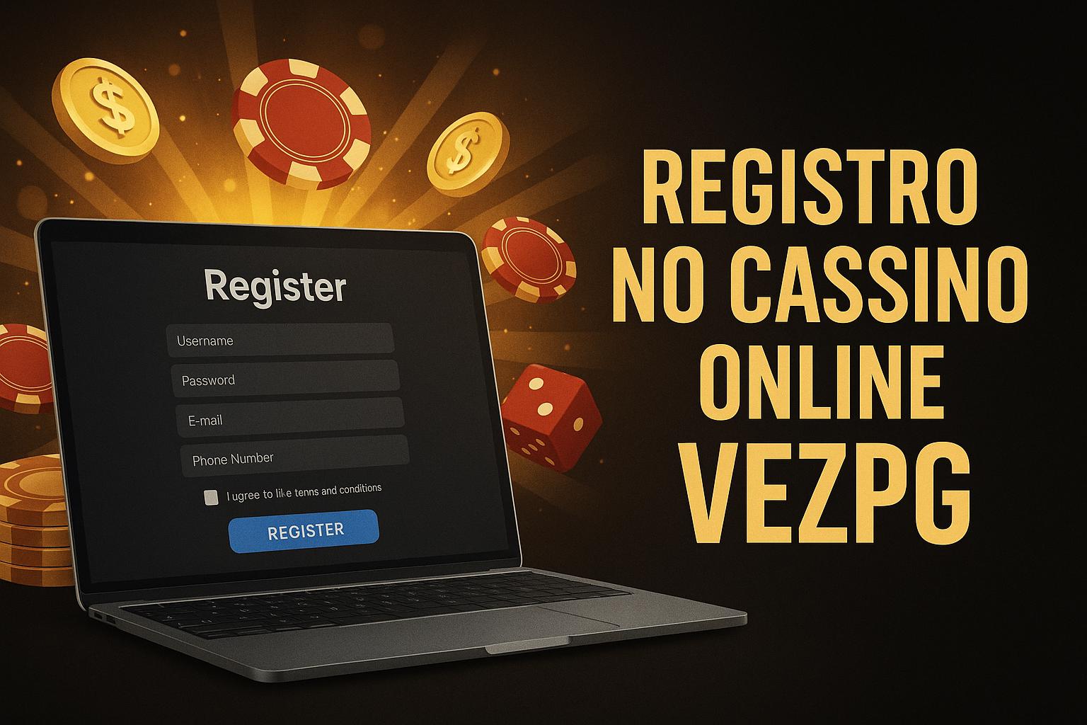 Não Perca tempo, o rRgistro na site VEZPG